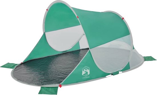 vidaXL - Strandtent - pop-up - waterdicht - zeegroen van Vidaxl