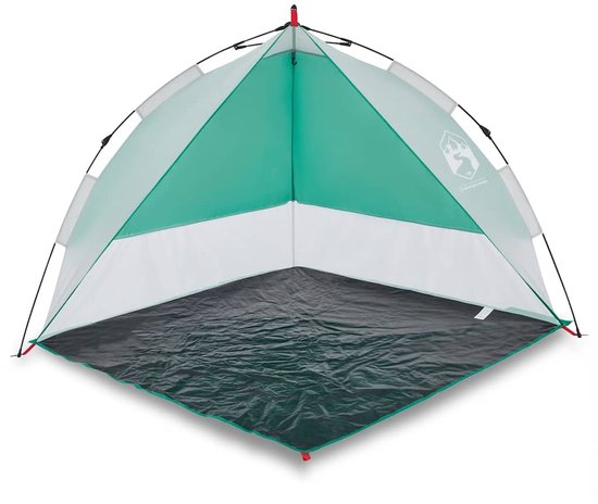 vidaXL - strandtent - waterdicht - snelontgrendeling - zeegroen