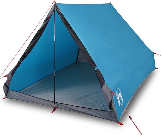 vidaXL - Tent - 2-persoons - A-frame - waterdicht - blauw van Vidaxl