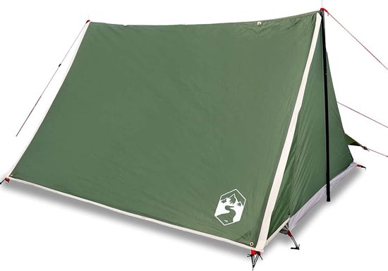 vidaXL - Tent - 2-persoons - waterdicht - groen van Merkloos