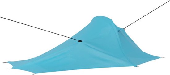vidaXL - Tent - 317x240x100 - cm - blauw van vidaXL