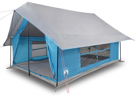 vidaXL - Tent - 5-persoons - waterdicht - blauw van VidaXL