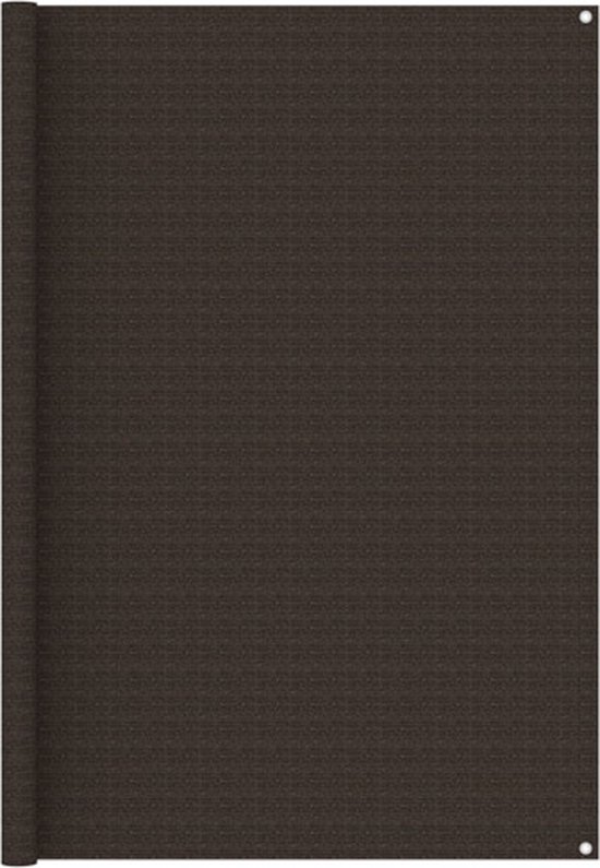 vidaXL - Tenttapijt - 200x400 - cm - bruin van Merkloos