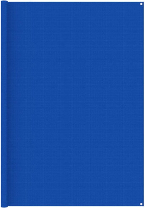 vidaXL - Tenttapijt - 250x200 - cm - HDPE - blauw van Merkloos