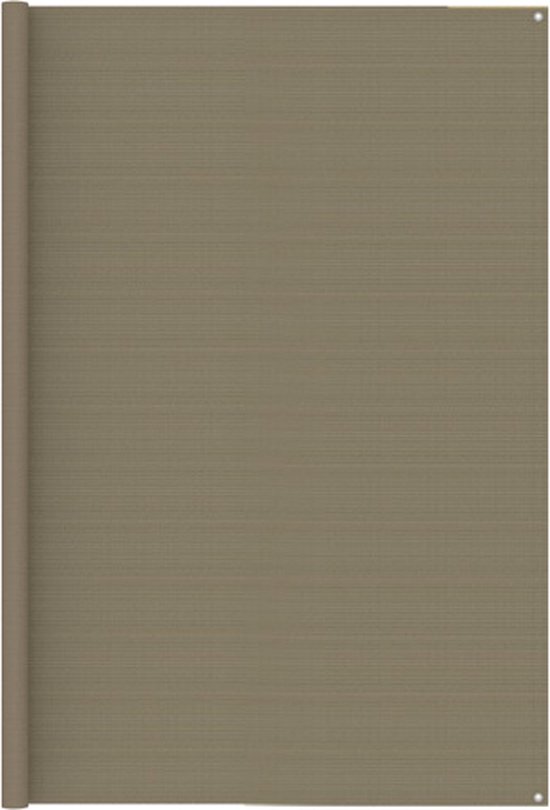 vidaXL - Tenttapijt - 250x200 - cm - taupe van Merkloos