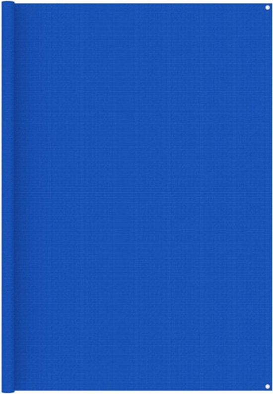 vidaXL - Tenttapijt - 250x300 - cm - blauw van Merkloos