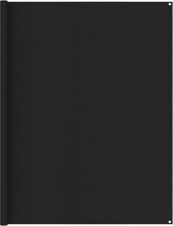 vidaXL - Tenttapijt - 250x450 - cm - zwart van vidaXL
