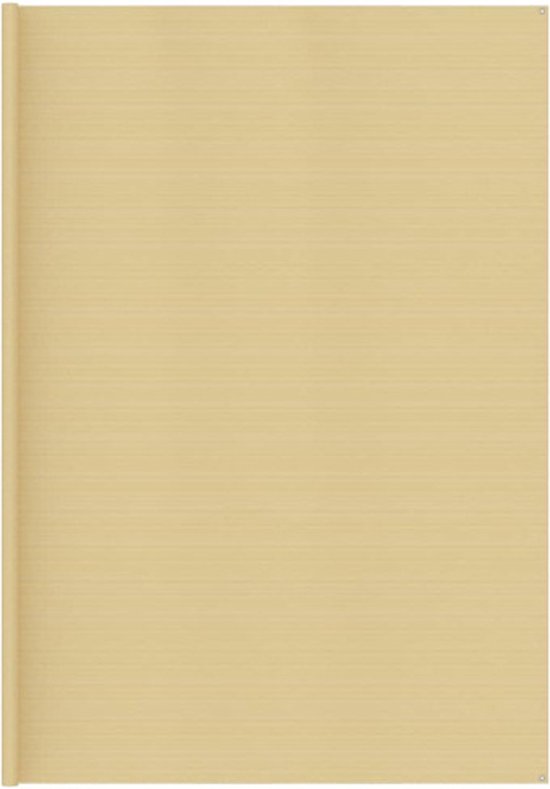 vidaXL - Tenttapijt - 400x400 - cm - beige van Merkloos