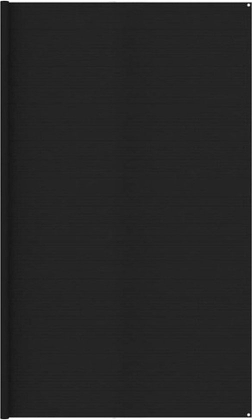 vidaXL - Tenttapijt - 400x600 - cm - zwart van Merkloos