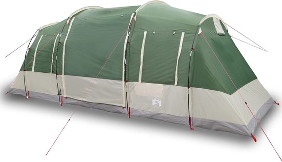 vidaXL - Tunneltent - 6-persoons - waterdicht - groen van Vidaxl