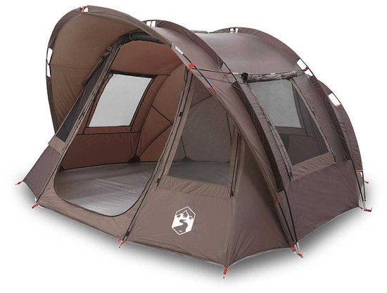 vidaXL - Vistent - 2-persoons - waterdicht - bruin van VidaXL