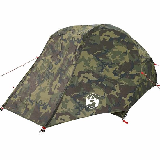 vidaXL - Vistent - 3-persoons - camouflage - waterdicht van VidaXL