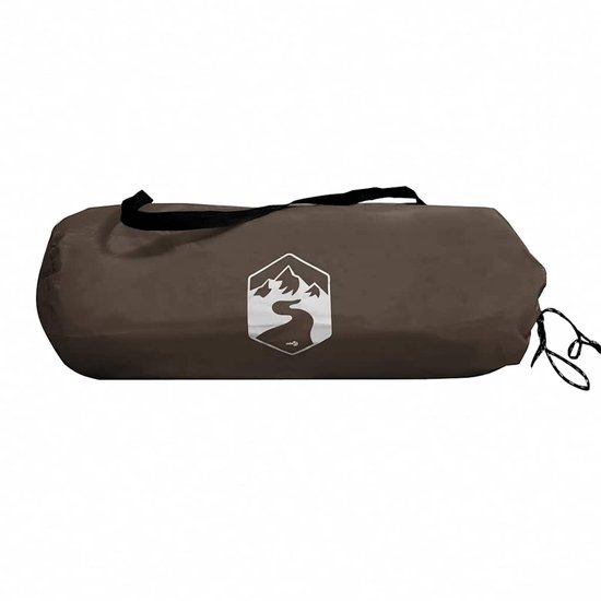 vidaXL - Vistent - 3-persoons - waterdicht - bruin van Vidaxl