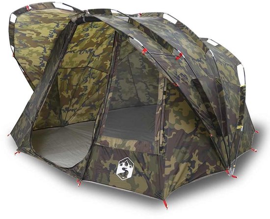 vidaXL - Vistent - 5-persoons - waterdicht - camouflage van VidaXL