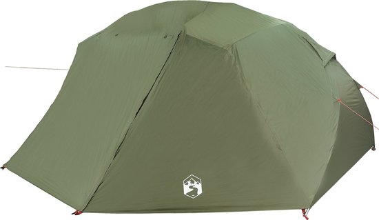 vidaXL - Vistent - Olijf - Groen - 514 - x - 465 - x - 187 - cm - Polyester - en - Fiberglas