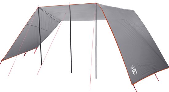 vidaXL - Waterdichte - Tarp - met - dak - 402 - x - 240 - x - 230 - cm van Merkloos