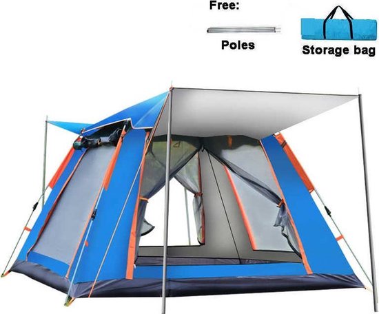 Vijf persoons waterdichte tent uv-bescherming van Merkloos