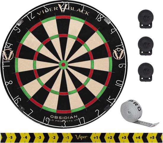 Viper Black Obsidian Dartbord van Viper