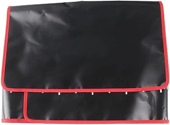 Vismat met Kniebeschermer - Oprolbare Pad - Vissen en Outdoors - Antislip en Waterdicht - 140 x 35 cm - Zwart