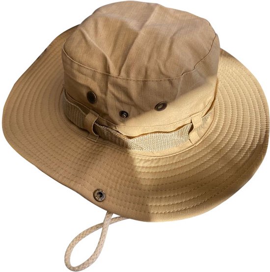 Vissershoed khaki van $