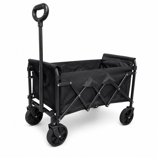 Vixson - Bolderkar Opvouwbaar - Boodschappentrolley - Boodschappenwagen - Boodschappen Trolley - Bolderwagen Opvouwbaar - 120L - 200kg - VOZIPRO