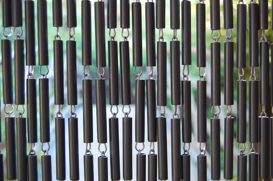 Vliegengordijn Campos 2 Antraciet 90x210cm van Luca Connect