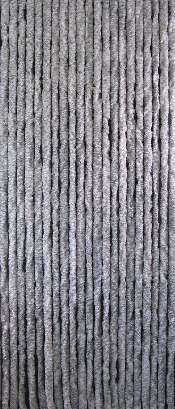 Vliegengordijn - Grijs/Wit - 90x220 cm