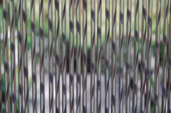 Vliegengordijn Sienna 2, 100x230 cm. Grijs