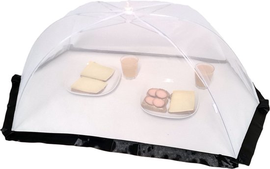 Vliegenkap - voedselkap - foodcover opvouwbaar XXL tafelmodel 116 cm Flystopper van Benson