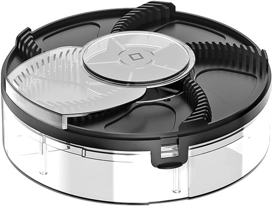 Vliegenval,volledig automatische oplaadbare USB-smart-vliegenvanger,400 mAh-batterij,16 x 16 x 5cm,inclusief twee pakketten vliegenlokmiddel voor thuis/keuken/restaurant/ranch/tuin