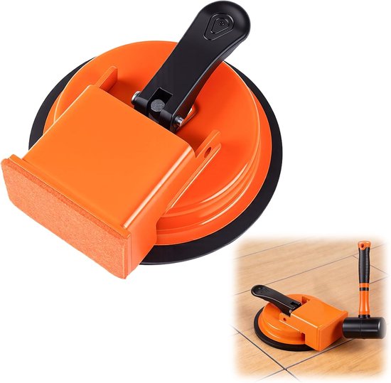 Vloer Gap Fixer - Vloer Reparatie Tool - Vloeren Herstellen - Verhoogd Slagblok - 4.6 Inch Brede Plank - Zwart