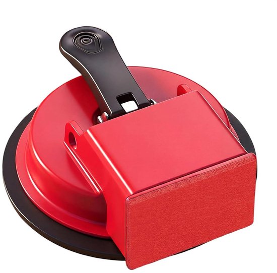 Vloer Herstel Tool - Kit Gereedschap - Vloer Reparatie - Sterke Grip Rubber - 12 x 4 cm - Rood van Merkloos