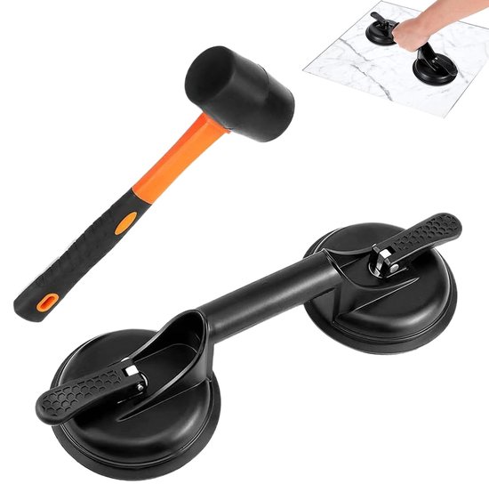 Vloer Hersteltool - Kier Reparatie - Vloeren Plaatsen - Oppervlak Bescherming - 33 x 13 x 8.5 cm - Aluminium