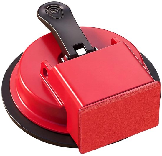 Vloer Kier Gereedschap - Reparatie Kit - Vloer Herstel - Zuigkracht Technologie - 12x4 cm - Rood van Merkloos