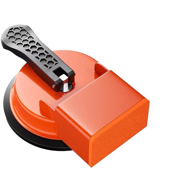 Vloer Kier Reparatie Gereedschap - Zuignap Vloer - Vloerplanken Bevestigen - Valbestendig Schokabsorberend - 15 x 13 x 6 cm