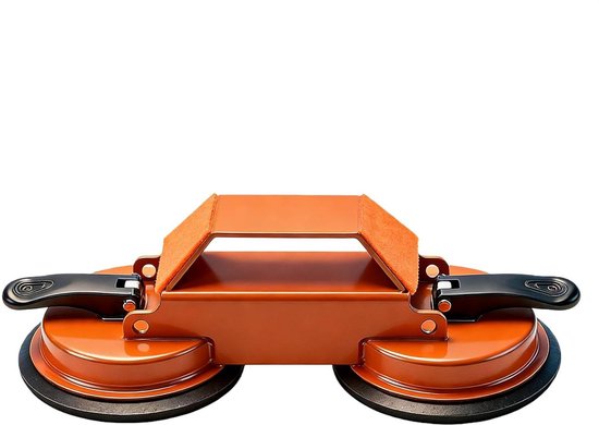 Vloer Reparatie Gereedschap - Zuignap Laminaat - Naadsluiting Vloeren - Stevige Grip - 12.2 cm Zuignap - Zwart van Merkloos