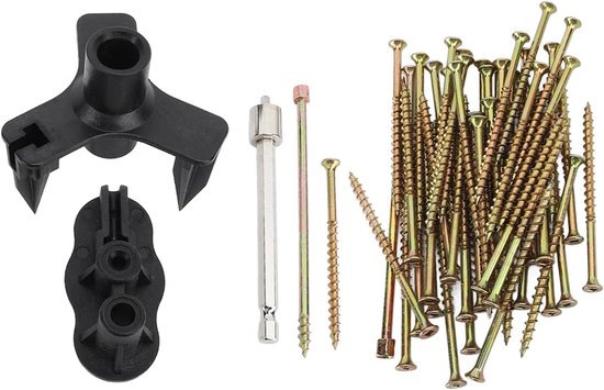 Vloer Reparatiekit - Kraakvrije Vloer - Vloer Geluid Verhelpen - Compleet met Gereedschap - 55 Accessoires - Niet Gespecificeerd