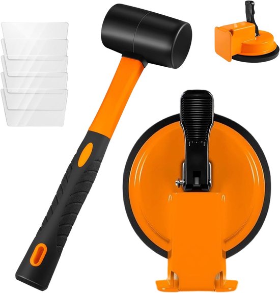 Vloer Reparatieset - Hout reparatie - Vloeren herstellen - Zelfklevende pads - 12.2 x 13.5 cm - Niet gespecificeerd