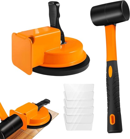 Vloer Reparatieset - Plank Fixeerder - Vloer Installatie - Zachte Kleefpads - 12.2 x 13.5 cm - Niet gespecificeerd