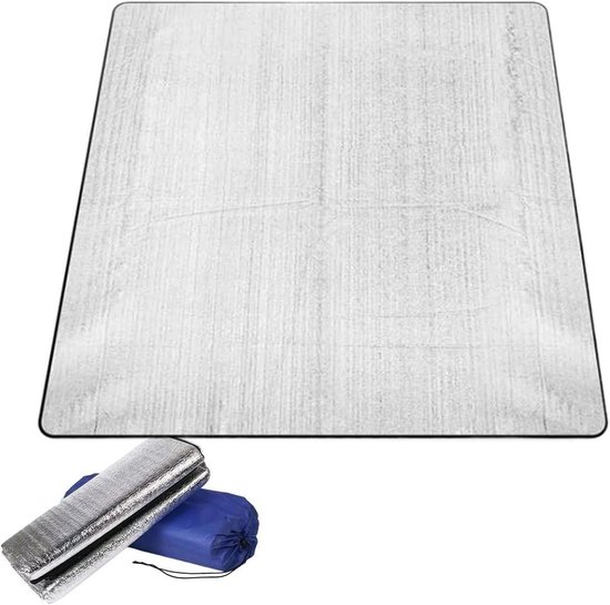 Vloermat Schuim - Isolerende Mat - Kamperen en Wandelen - Vochtbarrière en Warmte - 200 x 200 cm - Uniek