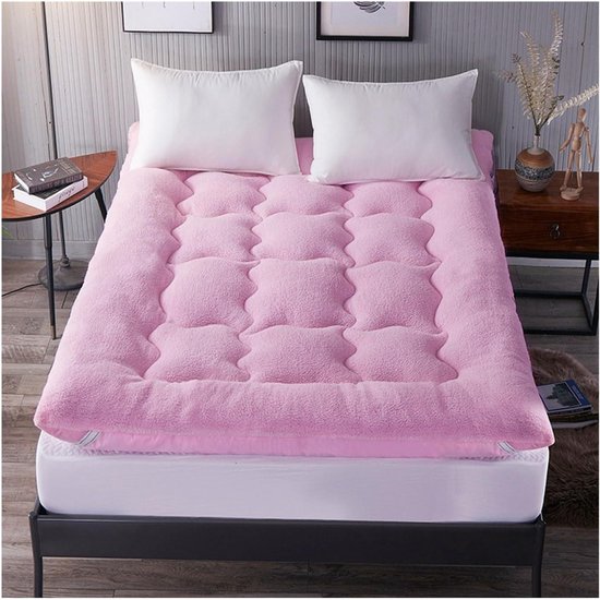 Vloermatras - Japanse futon - Comfortabel slapen - Dubbelzijdig ontwerp - 150 x 200 cm - Grijs