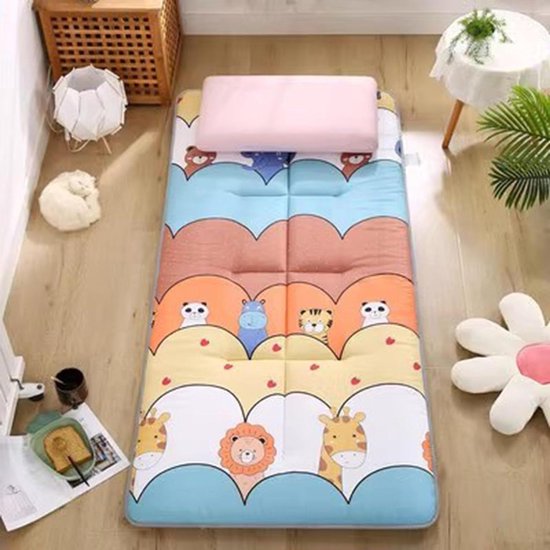 Vloermatras - Japanse futon - Comfortabel slapen - Huidvriendelijk katoen - 100x200cm - A
