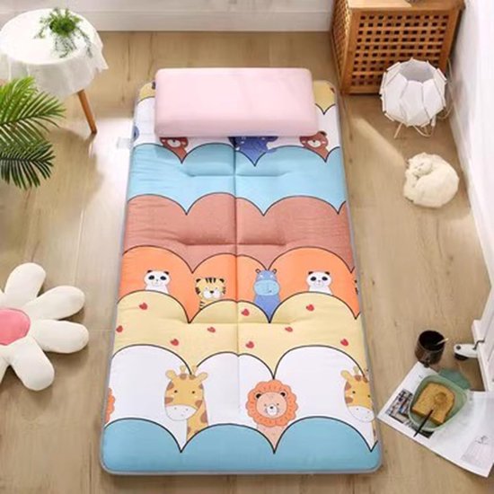 Vloermatras - Japanse matras - Comfortabel slapen - Huidvriendelijk katoen - 150x200cm - A