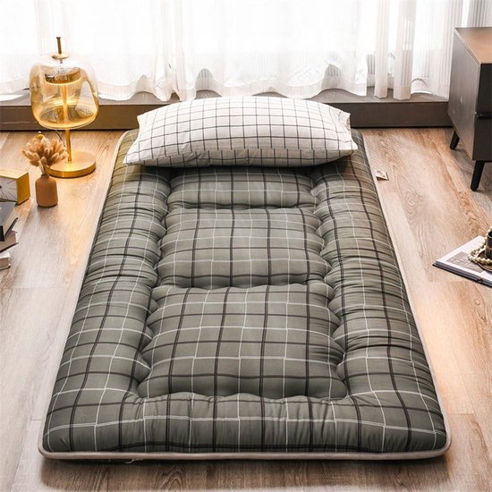 Vloermatras - Japanse Tatami - Comfortabel Slapen - Ergonomisch Ontwerp - 100x200cm - D