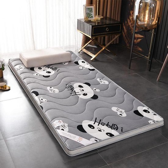 Vloermatras - Opvouwbaar slaapmat - Comfortabel slapen - 5-laags ontwerp - 80x190cm - Veelkleurig