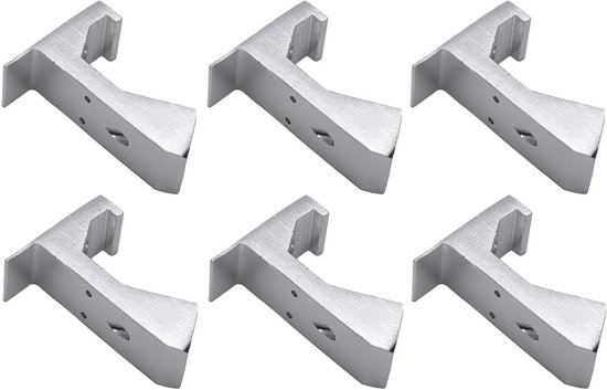 Vloerreparatieset - Geluidseliminator Ondervloer Reparatie - Piepende Vloeren Stoppen - Aluminiumlegering Constructie - 5/8 Inch Ondervloer - Grijs