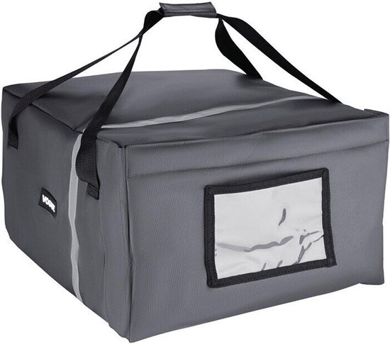 Vogue Geïsoleerde Pizza Bezorgtas Grijs 495x495x320mm - Vogue FR224 van Vogue