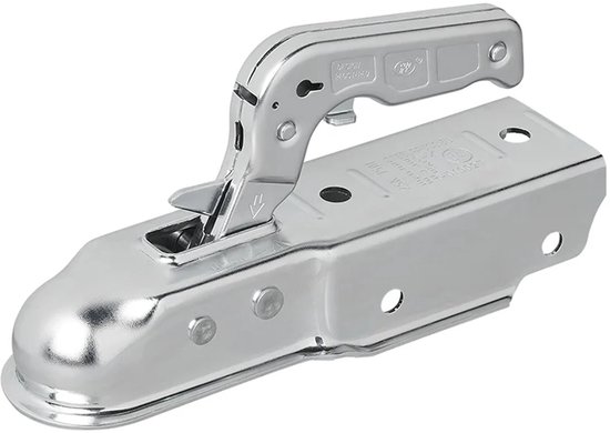 Volkstool® Kogelkoppeling - Caravankoppeling - Trekhaakkoppeling - Disselkoppeling - Vierkant - Diameter van 60 mm - Maximale Belasting van 800 kg - Met E-keurmerk
