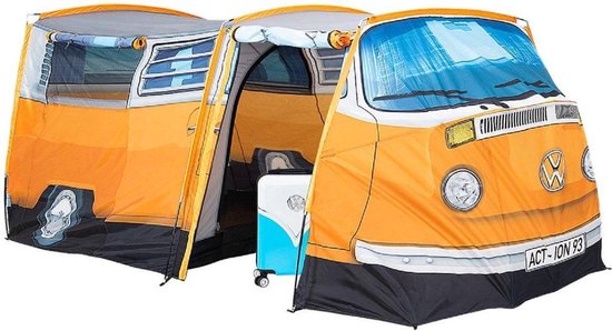 Volkswagen Bus Tent - Oranje - 4 Persoons van Volkswagen