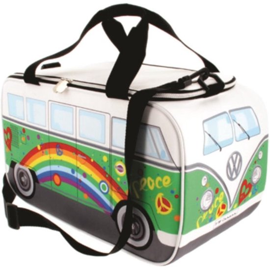 Volkswagen T1 Bus Koeltas - 25 Liter - Peace van Merkloos